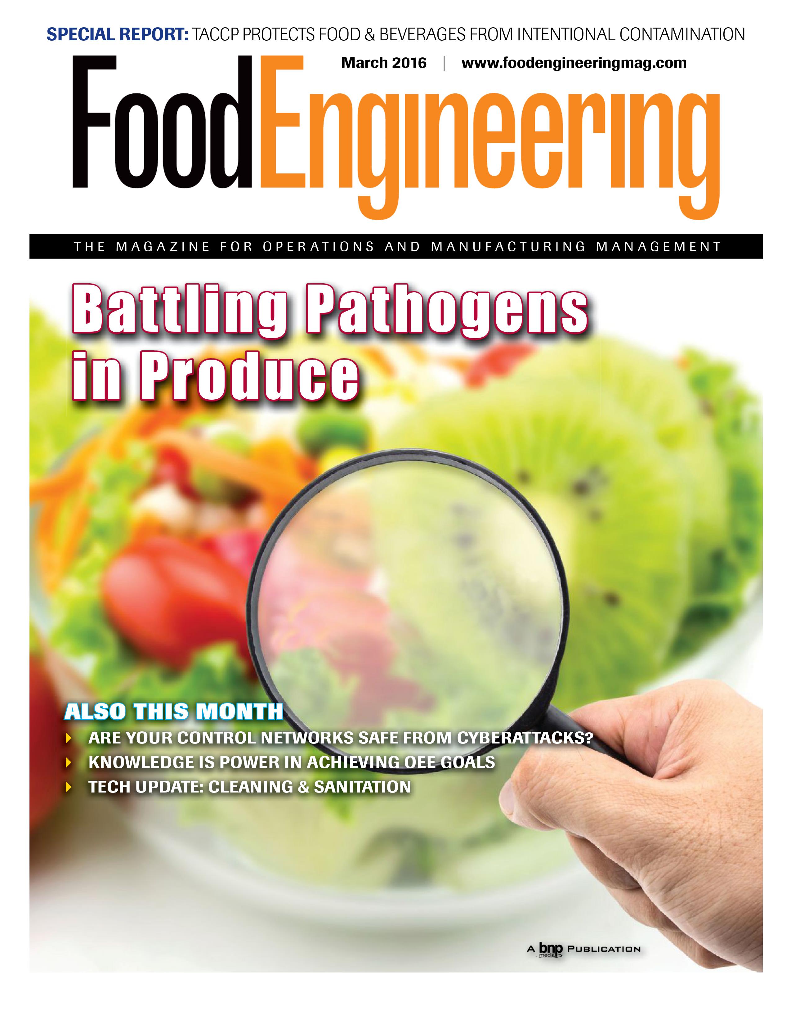 Food Engineering March cover